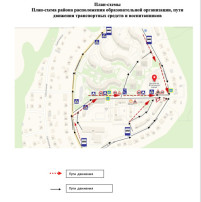 План-схема "Безопасный путь в детский сад" План-схема "Безопасный путь в детский сад".